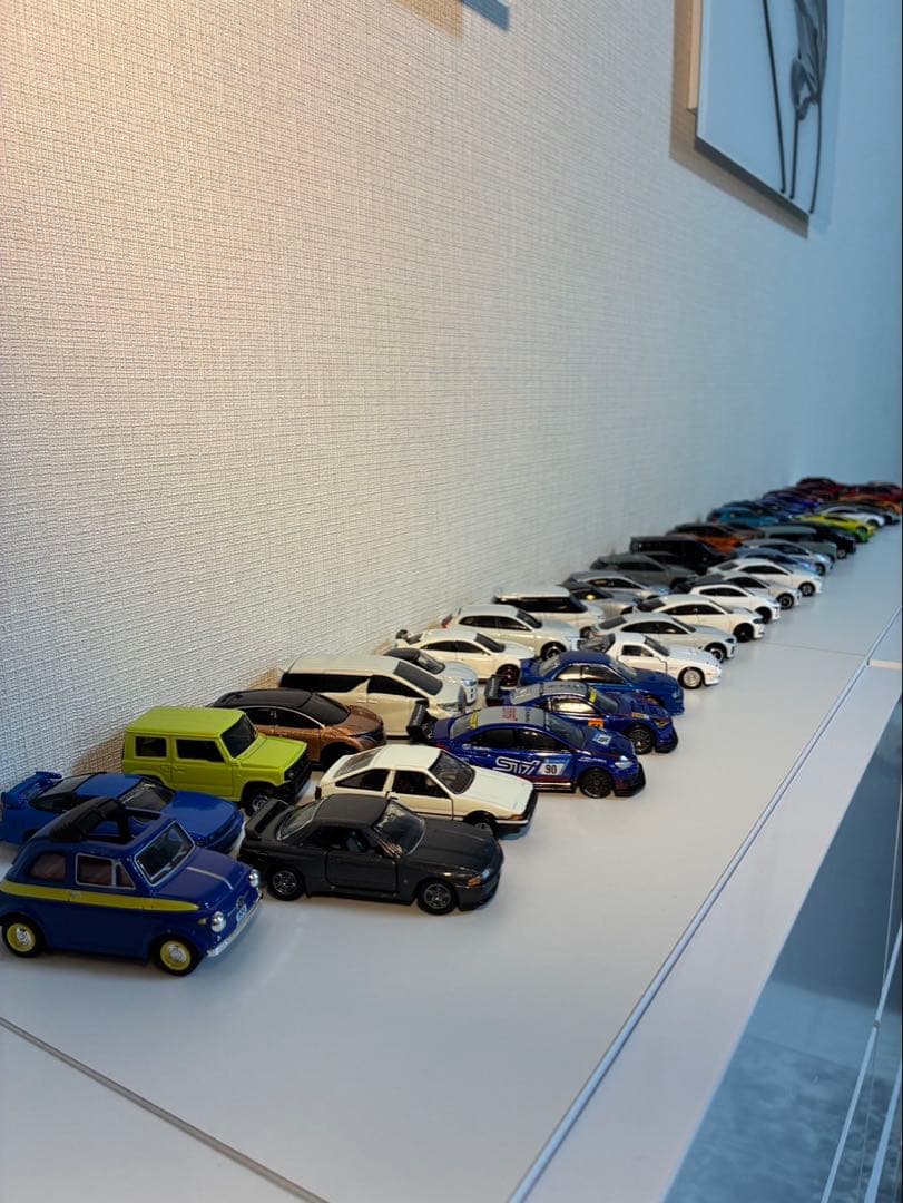 ミニカー 52台セット まとめ売り 未使用に近い ショーケース保管 美品