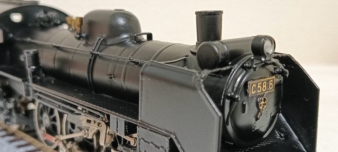 HOゲージ 宮沢模型 Ｃ58 蒸気機関車、メンテナンス済