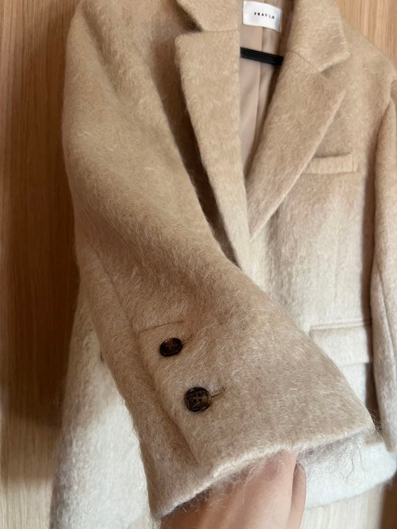 FRAY I.D テーラードオーバージャケットコート