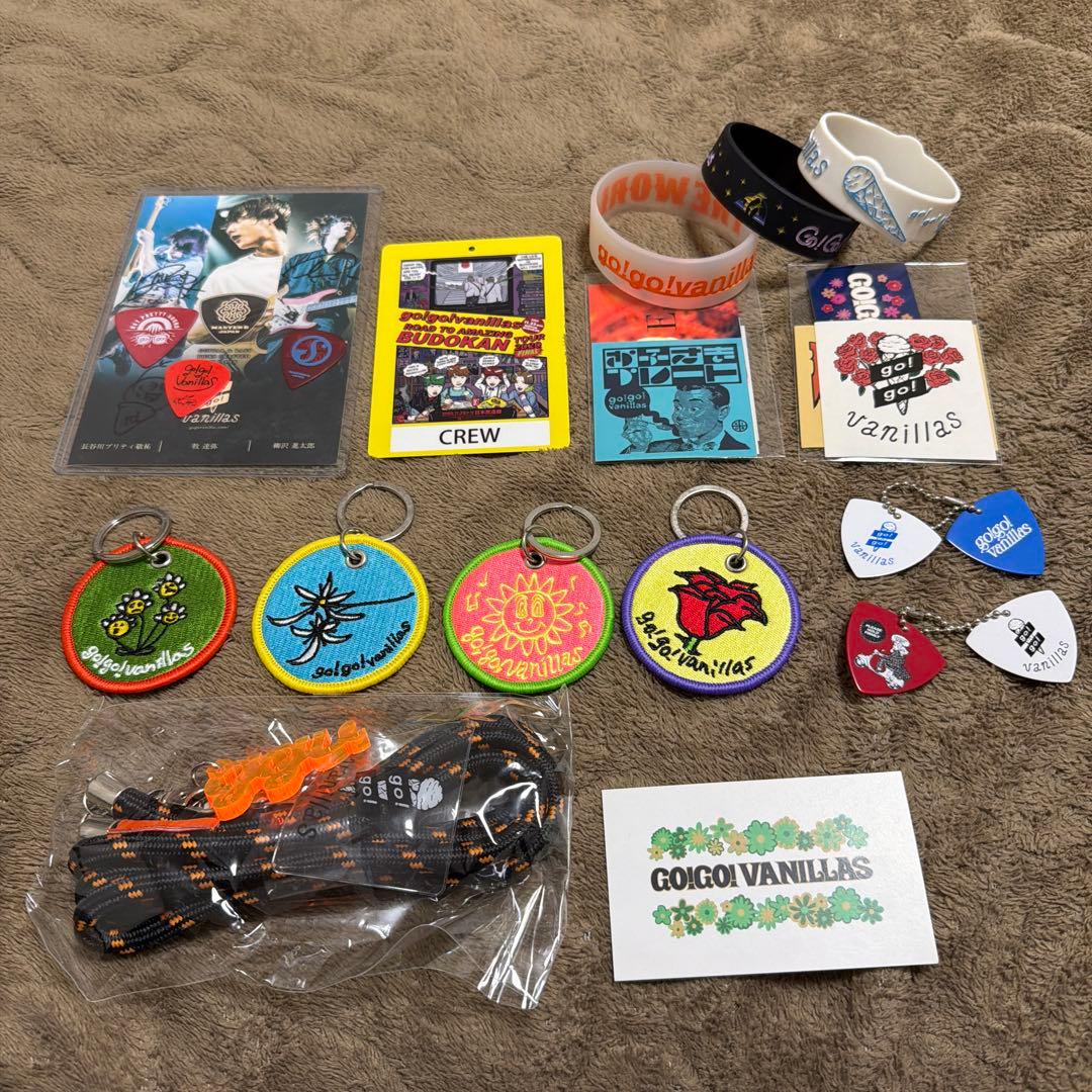 go!go!vanillas バニラズ　サイン　ピック　激レア　まとめ売り