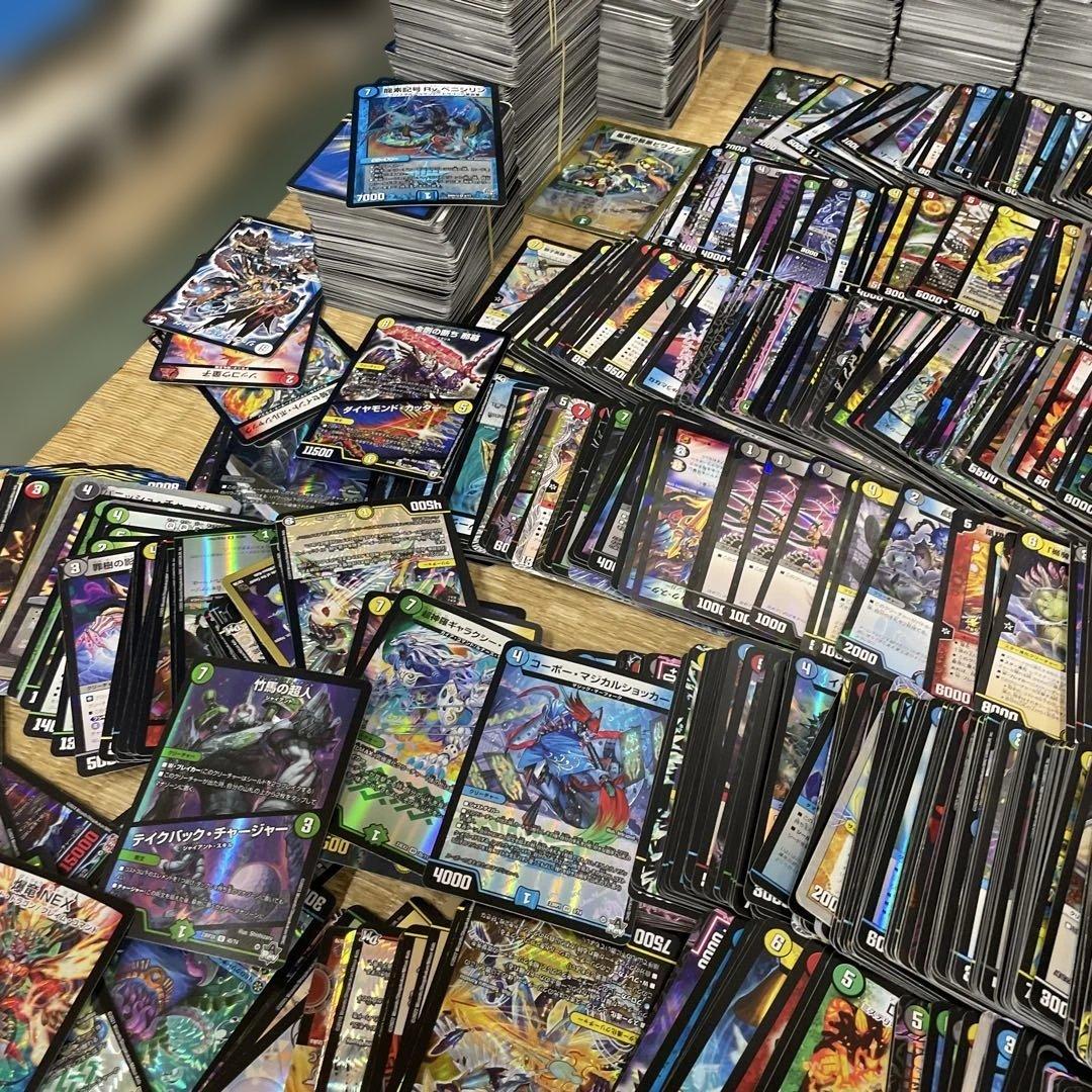 引退卒業デュエルマスターズトレーディングカードセット8950枚以上大量まとめ売り