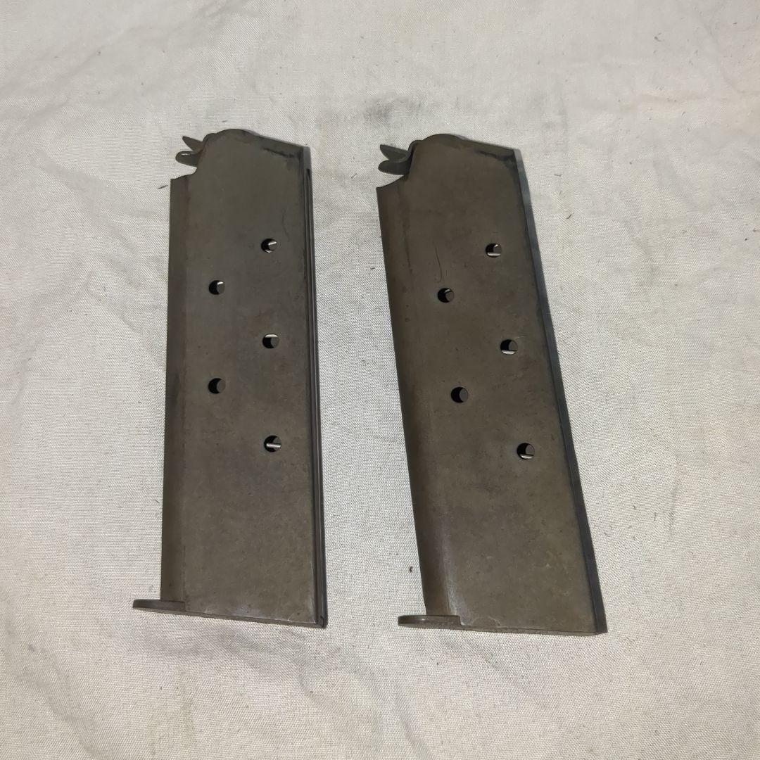 コルトm1911a1 米軍使用刻印あり　サープラス実物マガジン　2個セット