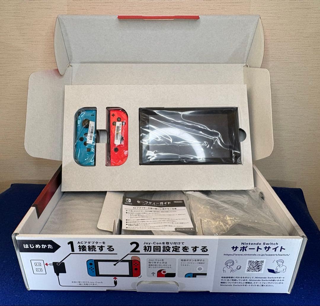 ｋ*９様 Nintendo Switch本体 附属品完備＋有線LANアダプタ、ハ