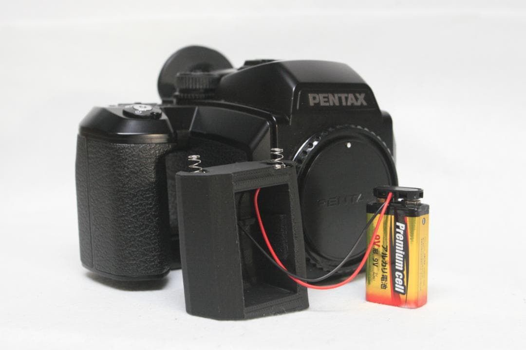 ペンタックス645N ，NⅡ用バッテリーホルダー　グリップ