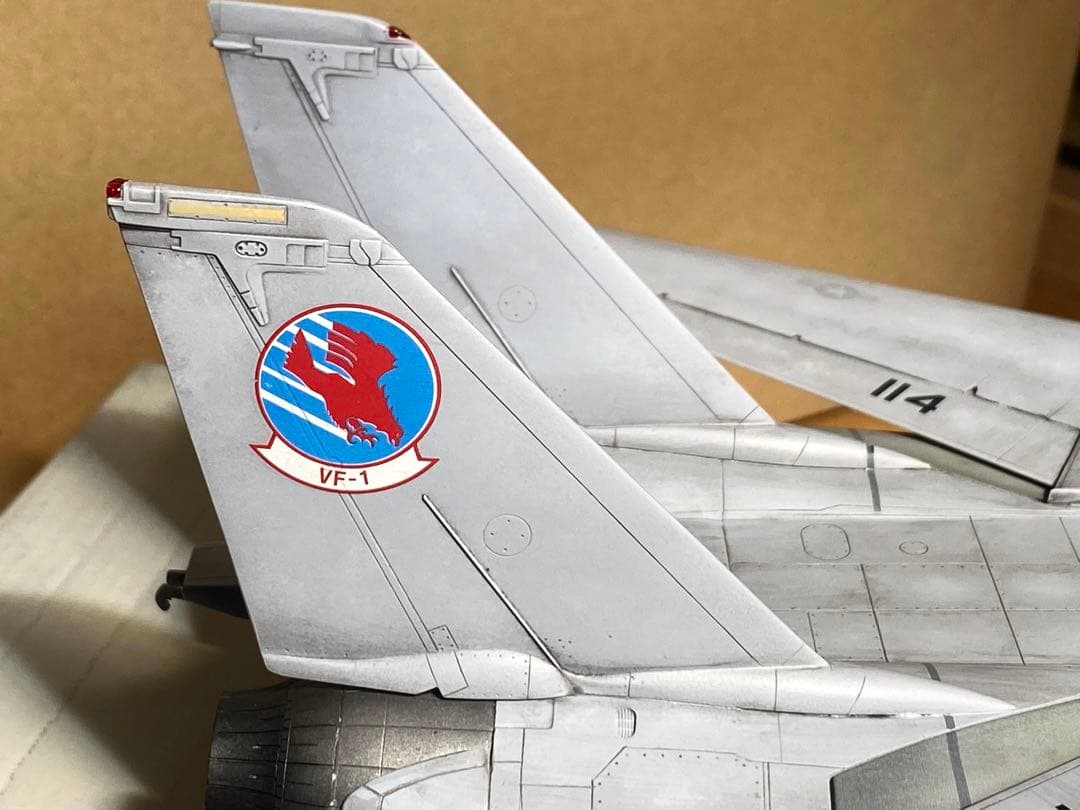【鯛2024ページ】ハセガワ 1/48 F-14A マーヴェリック&グース