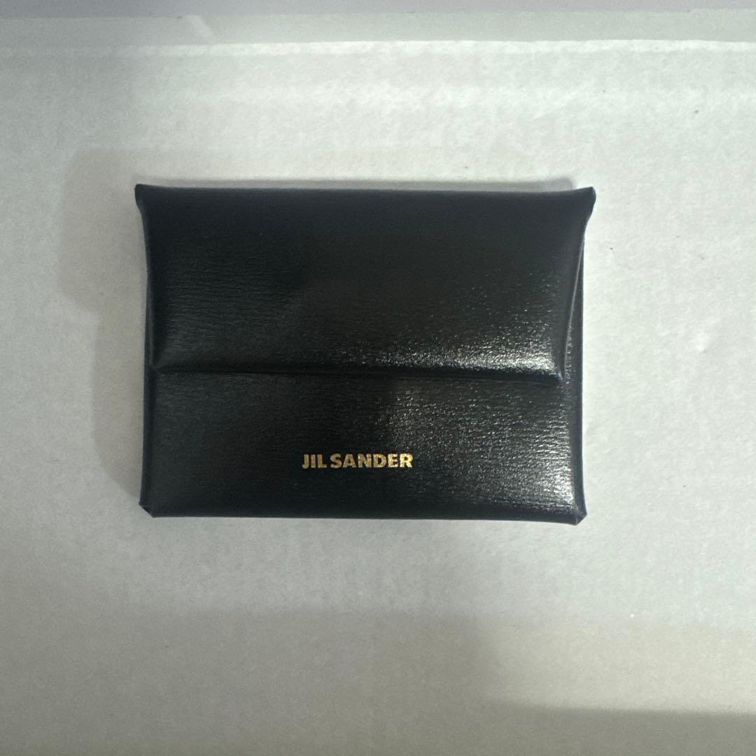 【JIL SANDER】 Folded ミニパース ブラック
