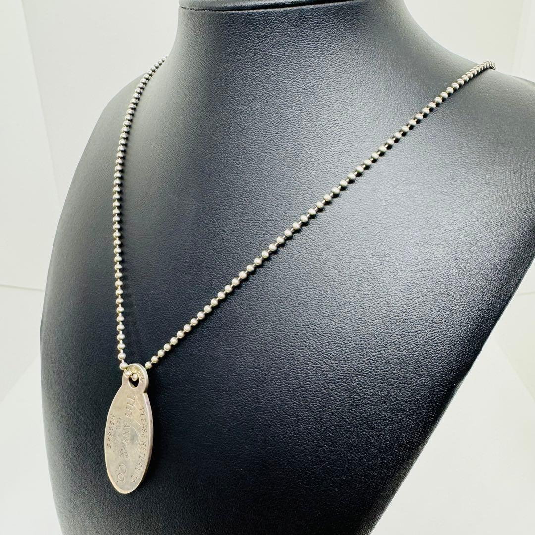 ✨Tiffany& Co.✨ティファニー✨シルバー✨オーバルタグ✨リターントゥ✨