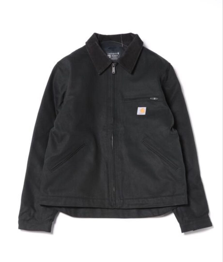 ジャケット・アウター Carhartt DUCK DETROIT JACKET BLACK XL