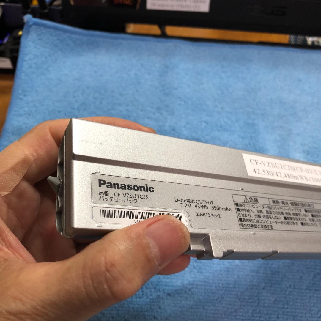 CF-SV/LV専用 CF-VZSU1CJS 満充電容量100％ 美品・画像詳細