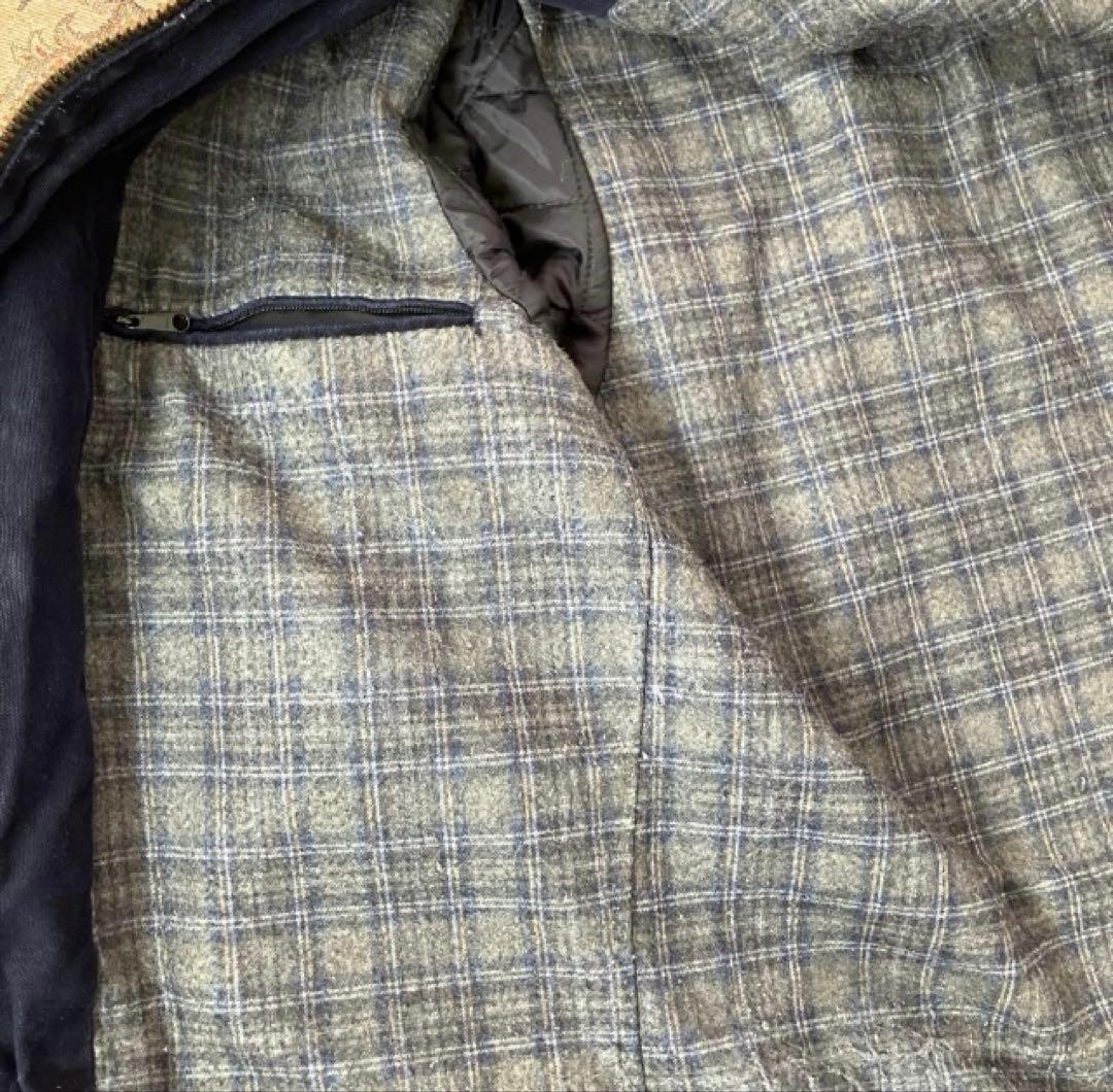 古着　Carhartt ネイビー ジャケット C52MDT