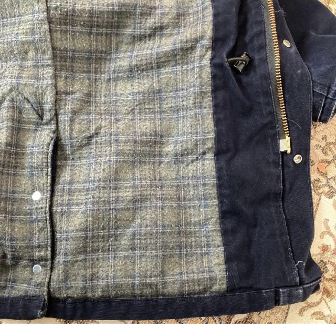 古着　Carhartt ネイビー ジャケット C52MDT