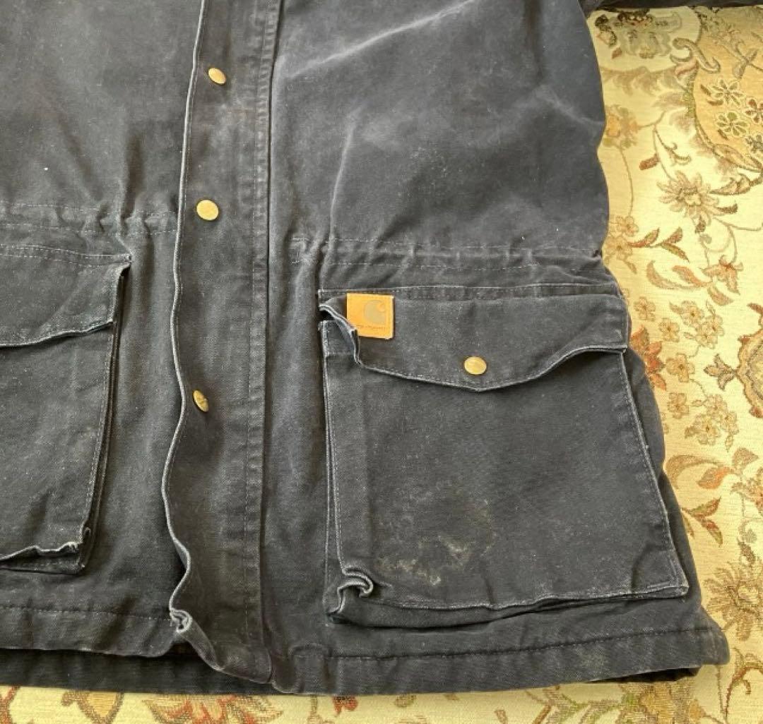 古着　Carhartt ネイビー ジャケット C52MDT