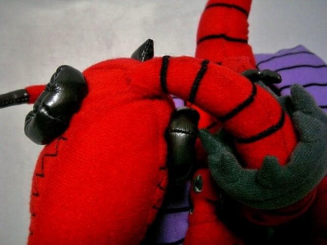 ◆fcolection　レッドドラゴン　戦車　ぬいぐるみ◆可動：顔・首・尻尾◆