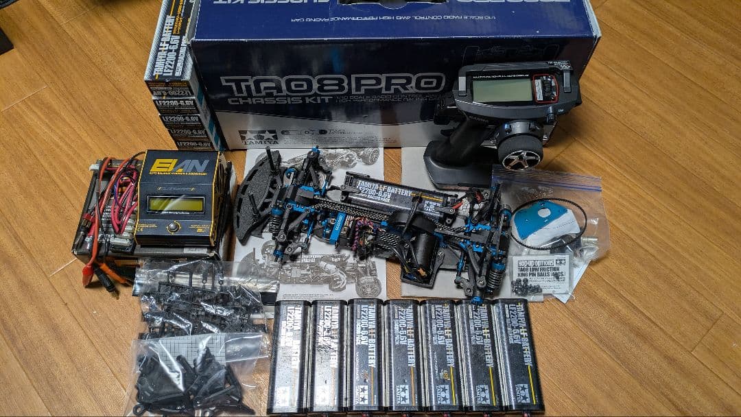 タミヤTA08 PRO シャーシキット + サンワMT44セット