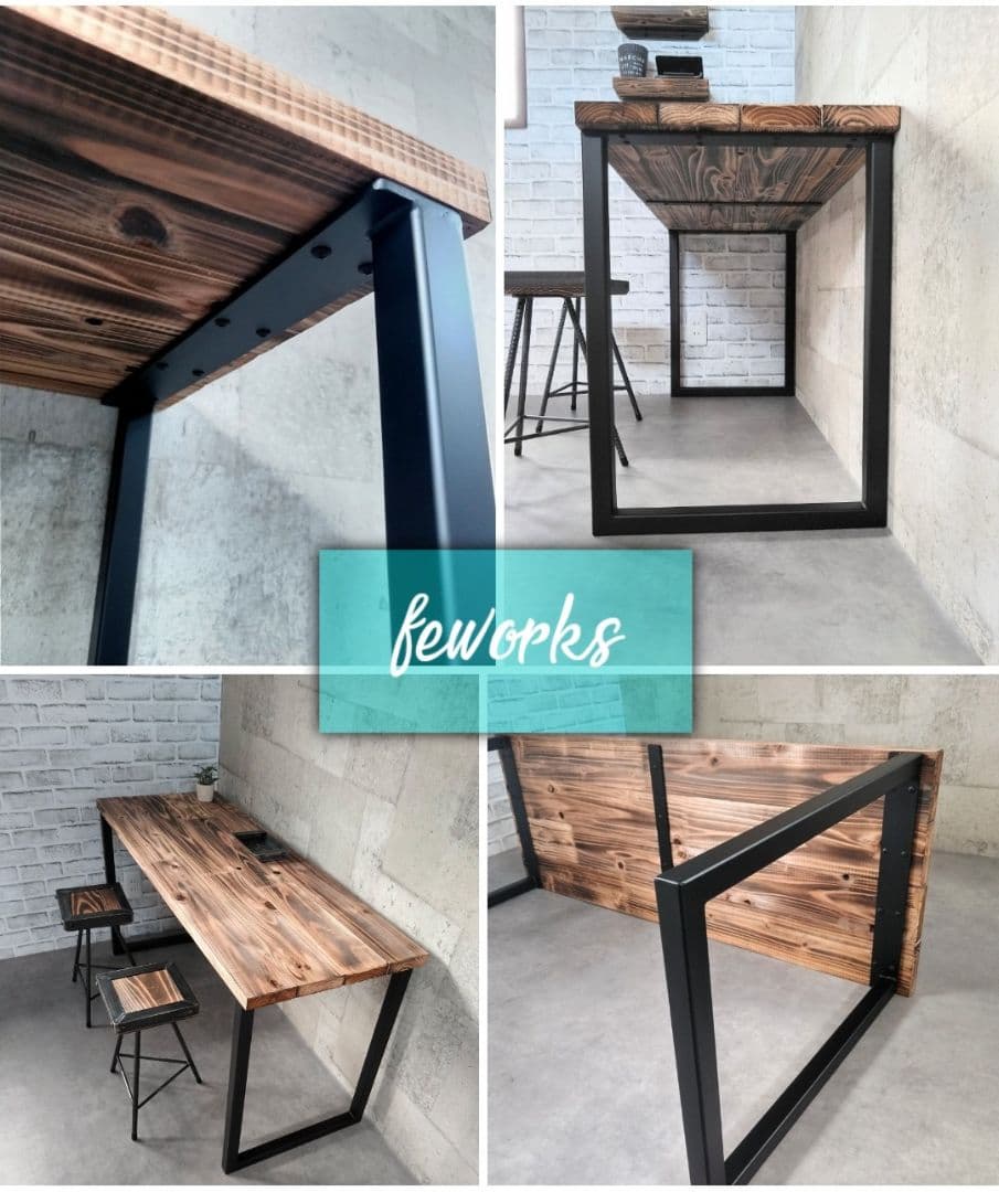 ふくまこ様オーダー品　奥行き525、長さ1150、天板高さ750