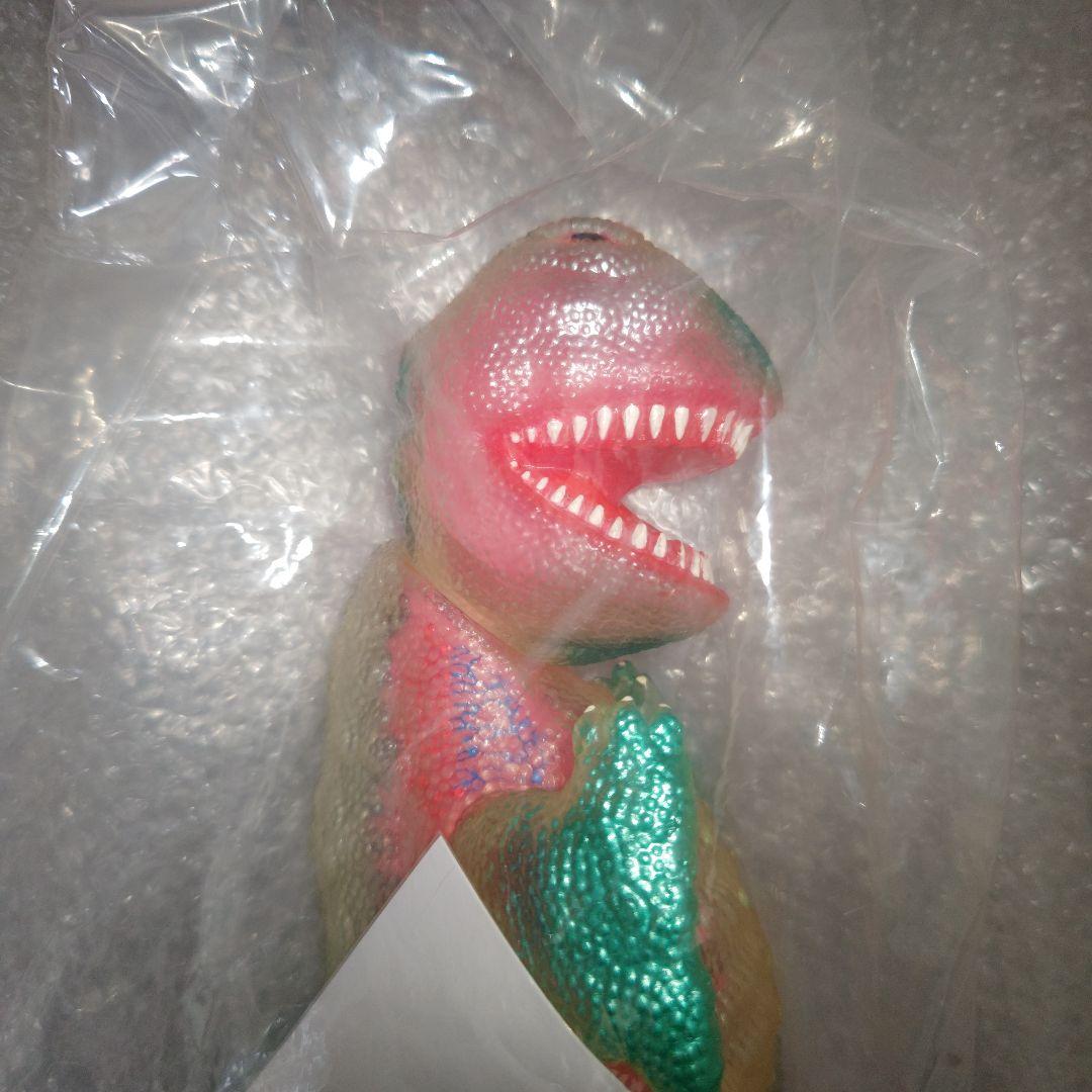 ゴガメジラー　安楽安作　透明ゴガメジラー　ピンク蓄光の内蔵パーツ入り　ソフビ