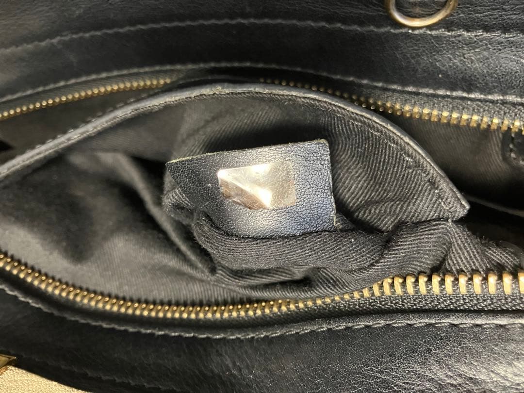 Chloe クロエ リトルアリス バイカラー2wayショルダーバッグ