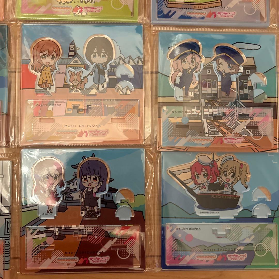 ゆるキャン×ラブライブサンシャインコラボアクリルスタンド