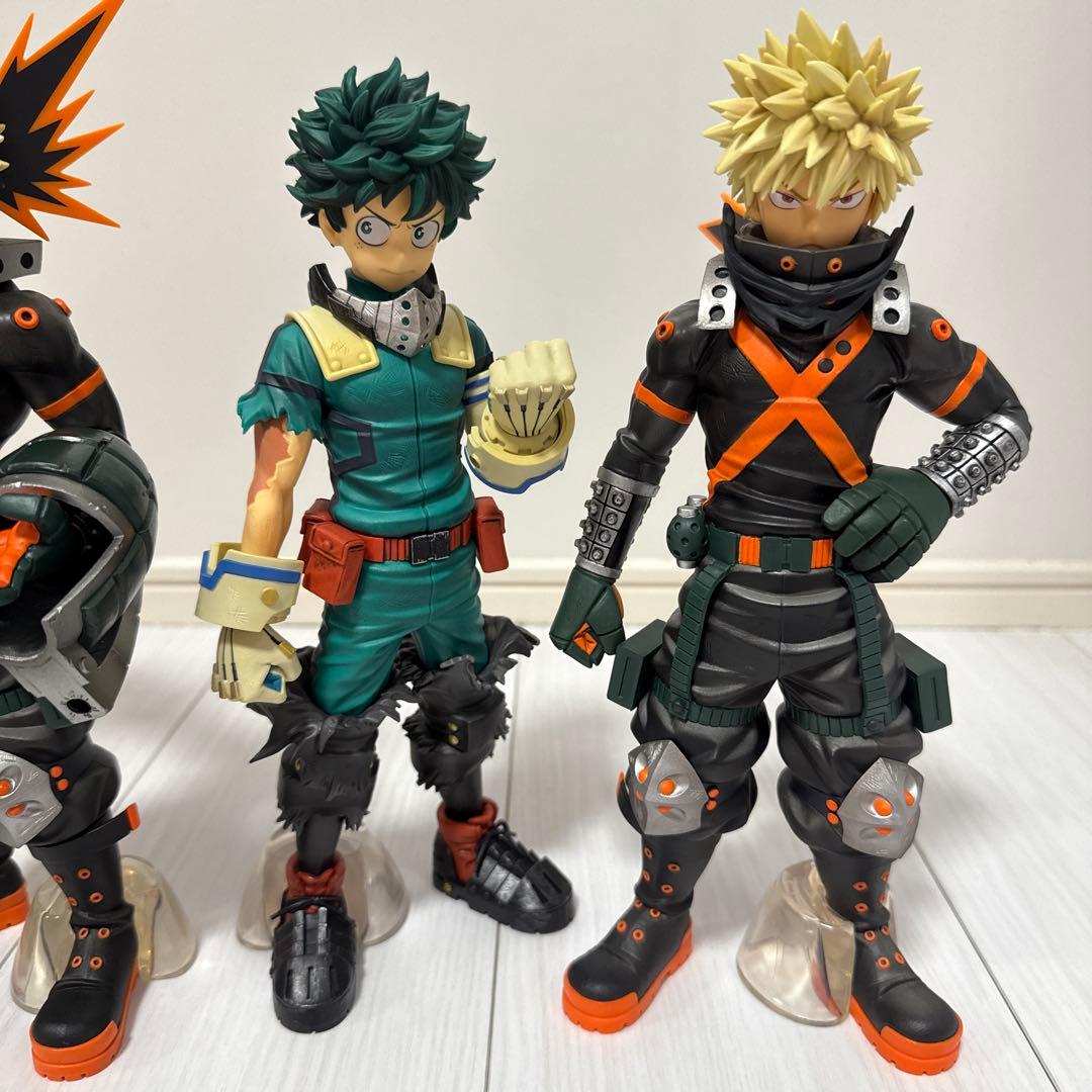 一番くじ　僕のヒーローアカデミア　フィギュア　4点