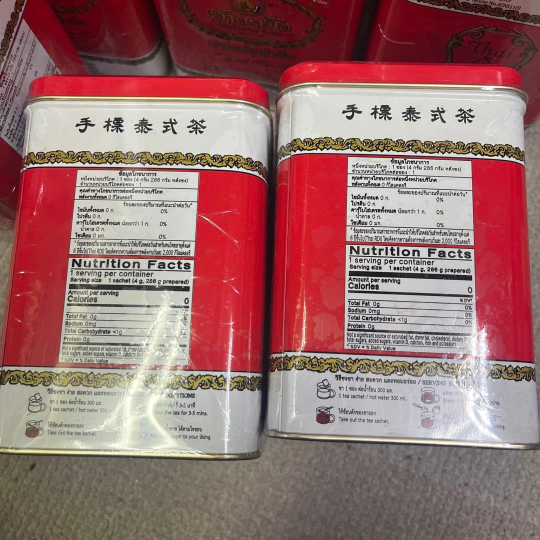 新品未開封 タイティー ×6缶 THAI TEA MIX ChaTraMue