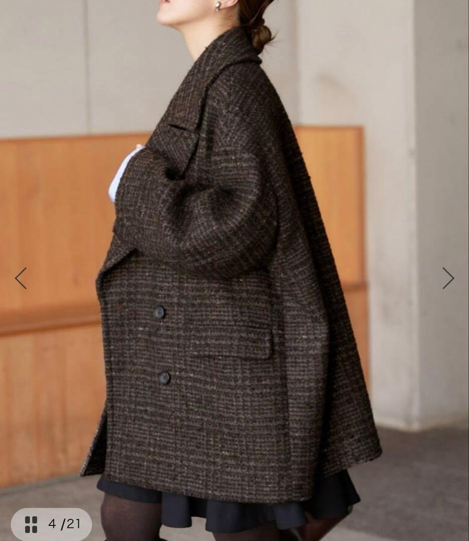 IENA イエナ　LA TORRE チェックコート　38 新品