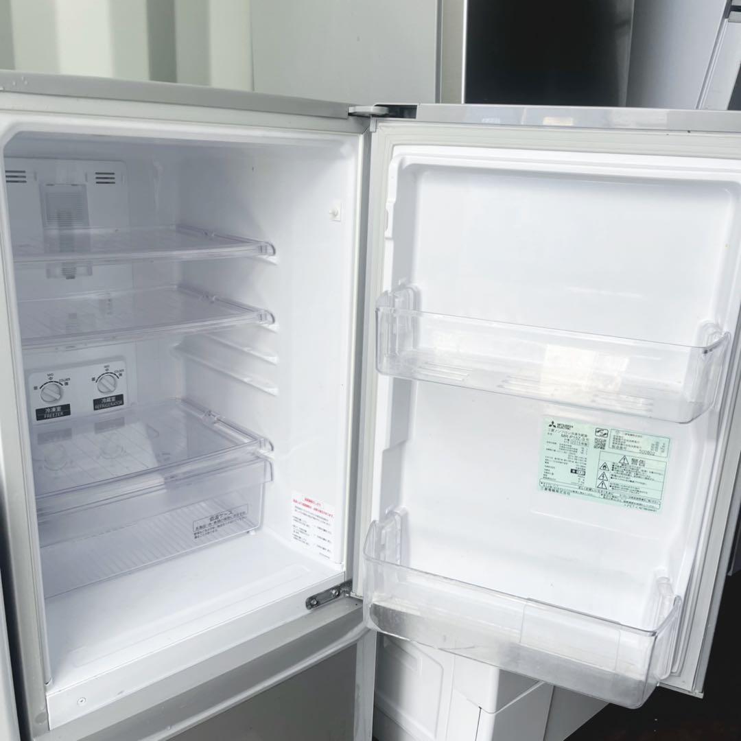 取付無料！新生活応援！三菱低温ケース搭載シルバー冷蔵庫・東芝ホワイト洗濯機！