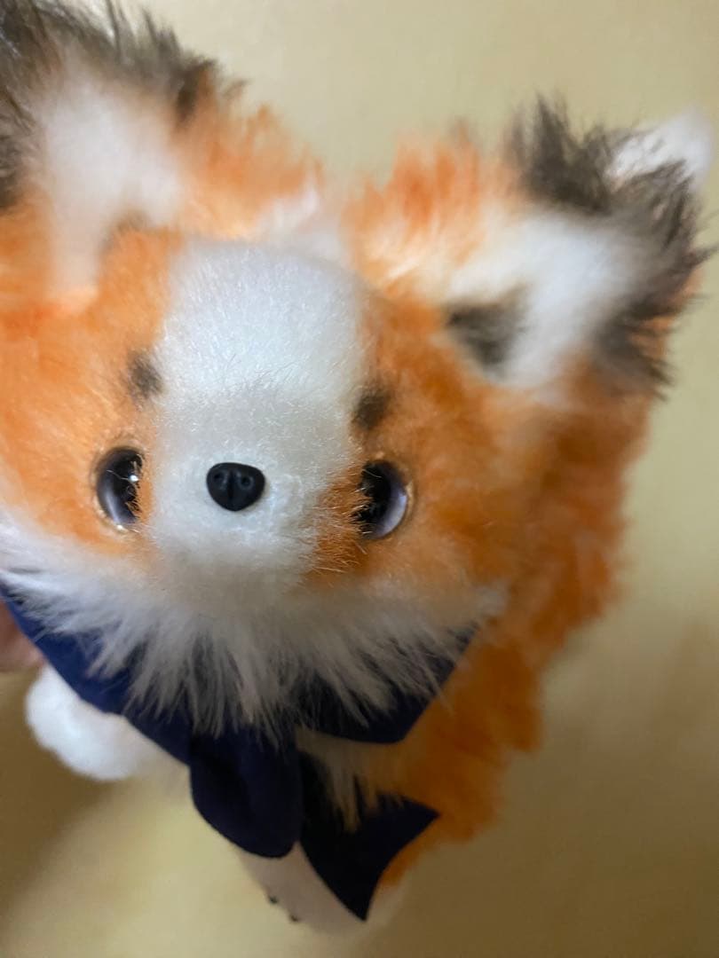 2茶プラチナキツネ（四つ足） 作家様の作品 アートドール