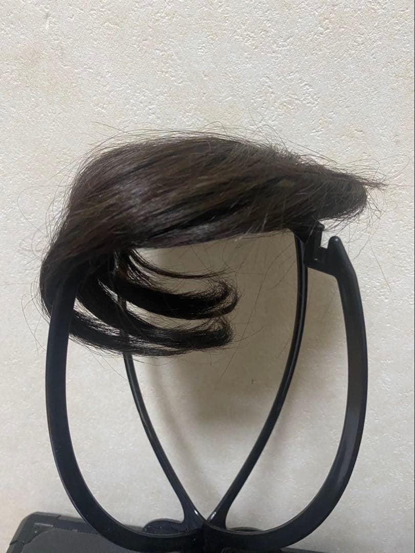 WIG YUKI　ユキ　高級トップピース　人毛50％MIX　ブラウン