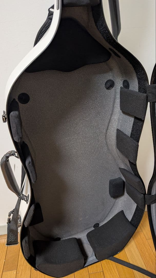 チェロ用ハードケース カーボンマック CFC-3 白 艶あり