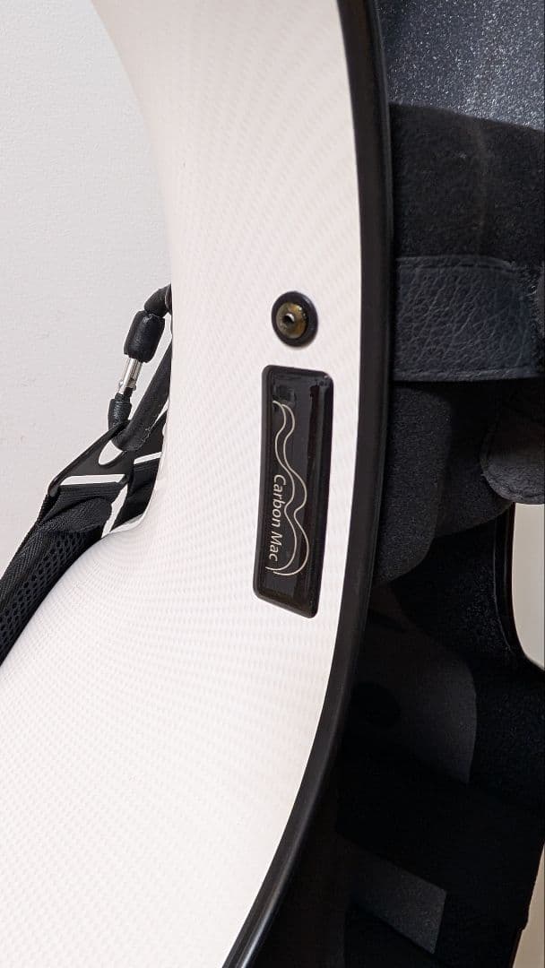 チェロ用ハードケース カーボンマック CFC-3 白 艶あり