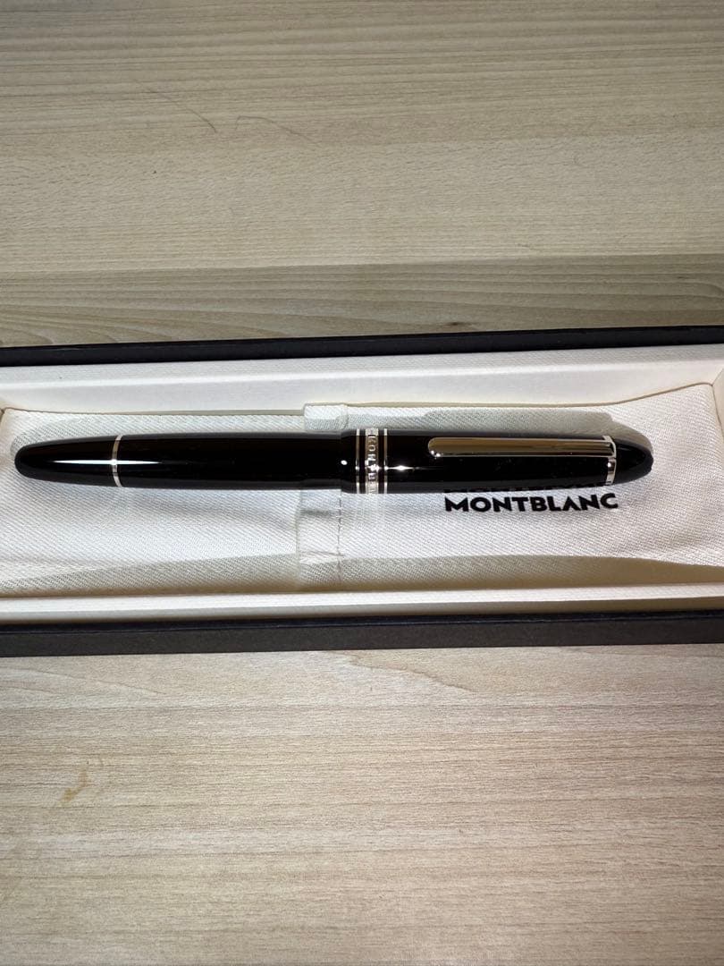 値下げ　未使用　MONTBLANC マイスターシュテュック プラチナコーティング