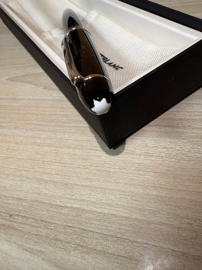 値下げ　未使用　MONTBLANC マイスターシュテュック プラチナコーティング