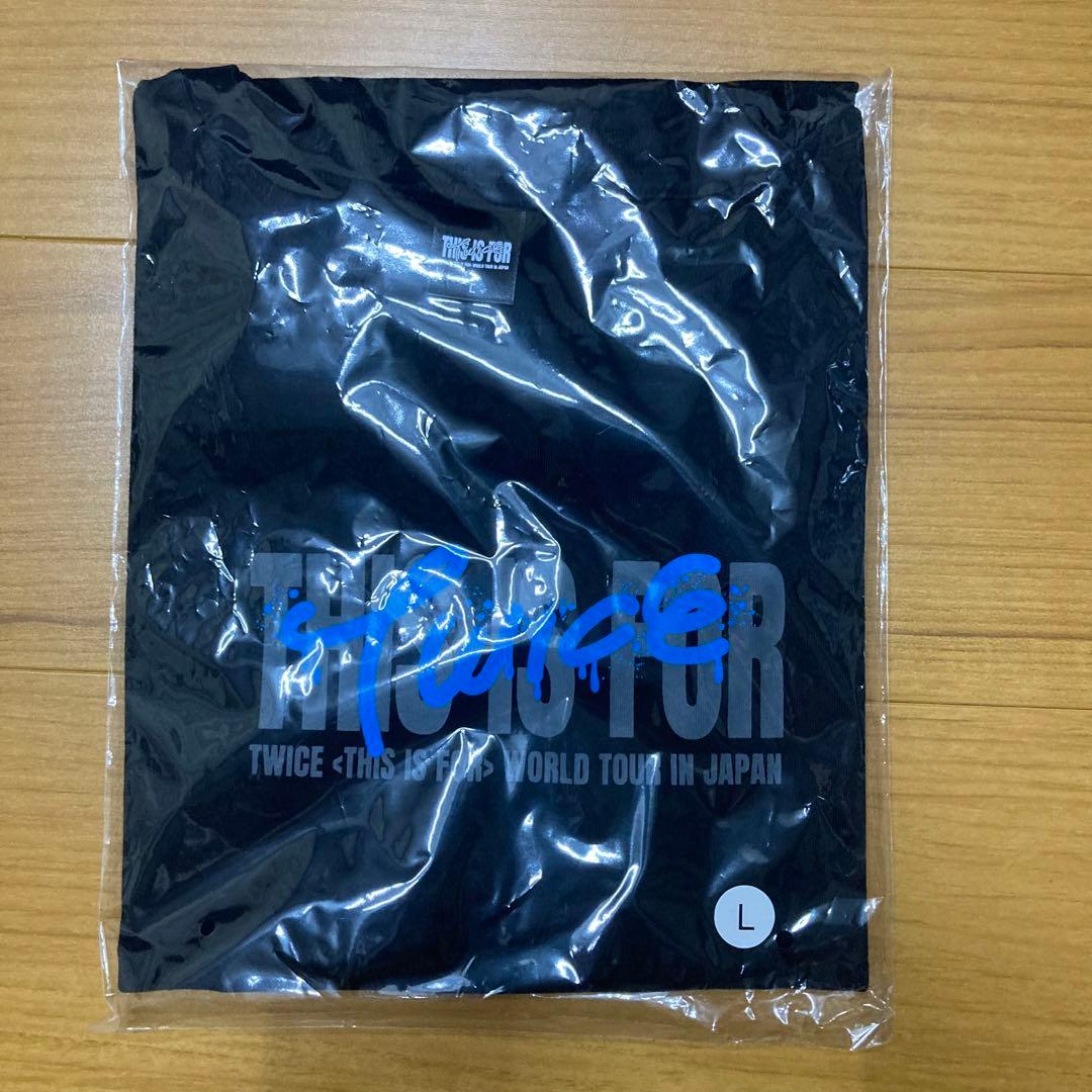 新品未開封 TWICE ツアー Tシャツ TZUYU Mサイズ ⑤