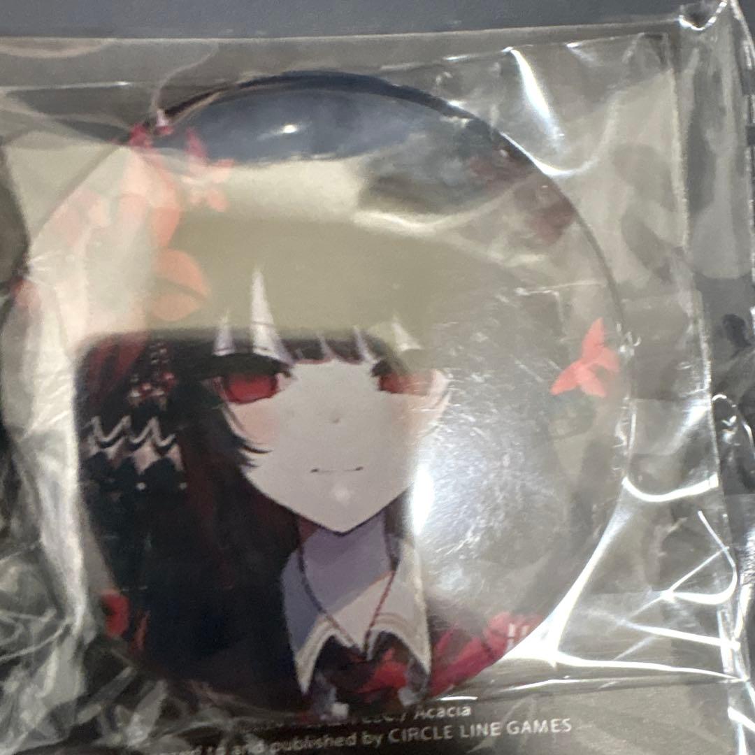 魔法少女ノ魔女裁判　二階堂ヒロ　缶バッジ　中国CF返礼品