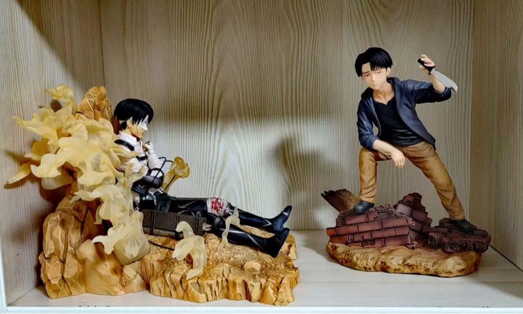 進撃の巨人 リヴァイ・アッカーマン ガレージキット ガレキ スタチュー②