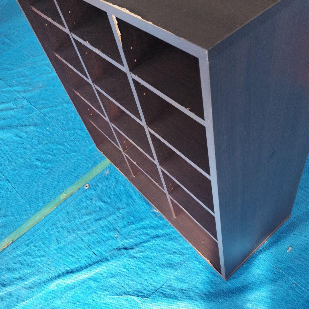 こげ茶靴箱・下駄箱・シューズラック（最下段等の削れ要確認）