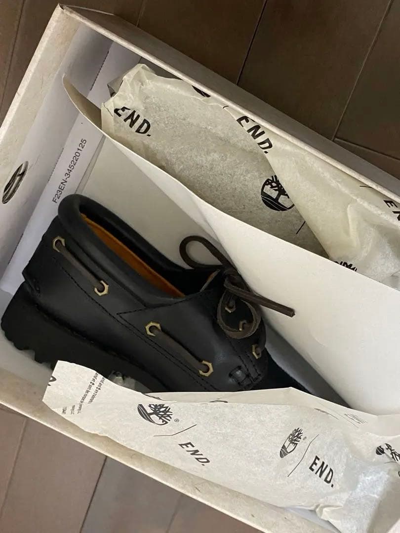 靴 END. TIMBERLAND AUTHENTIC 3 EYE LUG SHOE