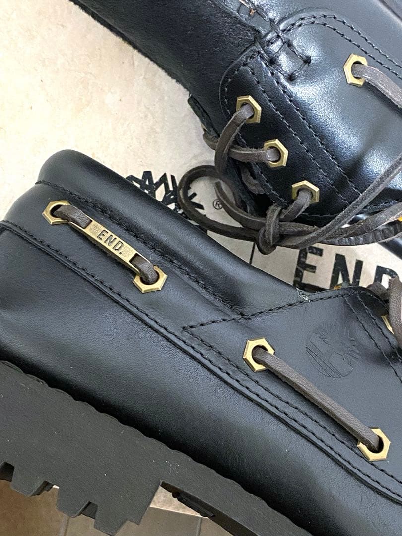 靴 END. TIMBERLAND AUTHENTIC 3 EYE LUG SHOE