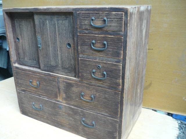 桐タンス（小）　時代箪笥　収納箪笥　引き出し　大正～昭和初期