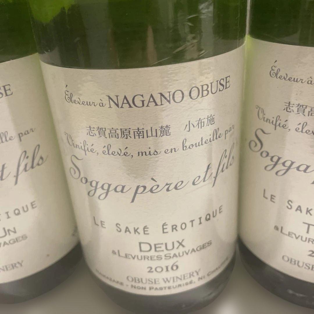 OBUSE WINERY LE SAKÉ ÉROTIQUE 2016 5本セット