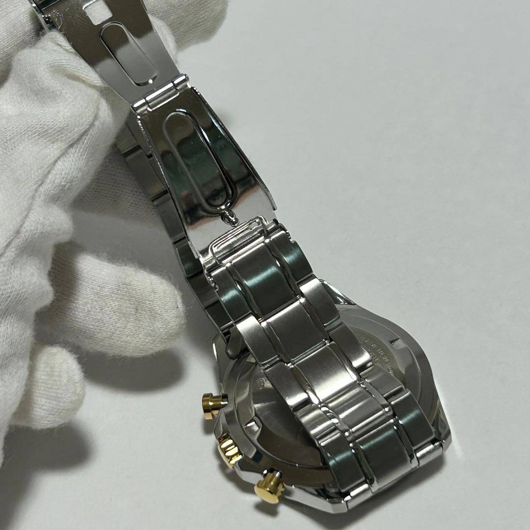 稼働 SEIKO セイコー スピリット クォーツ クロノグラフデイト