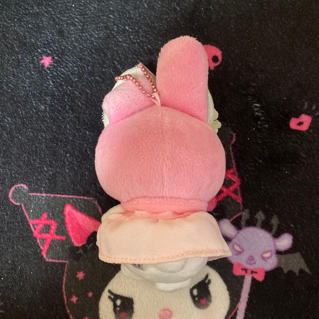 サンリオ マイメロ フラワーリボン マスコット キーホルダー レア 2014