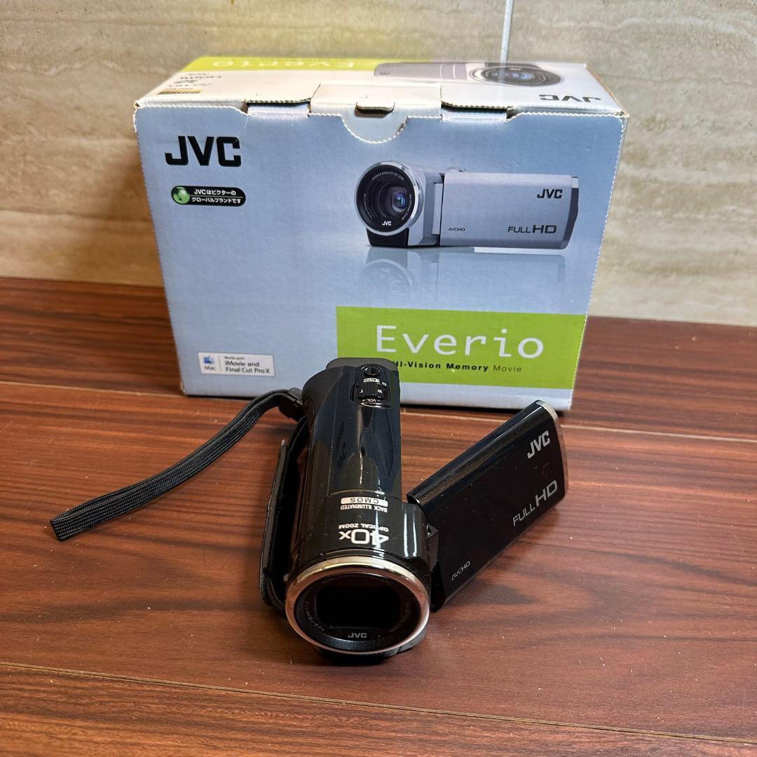Victor JVC GZ-E10-S ビデオカメラ 動作確認済み 2676