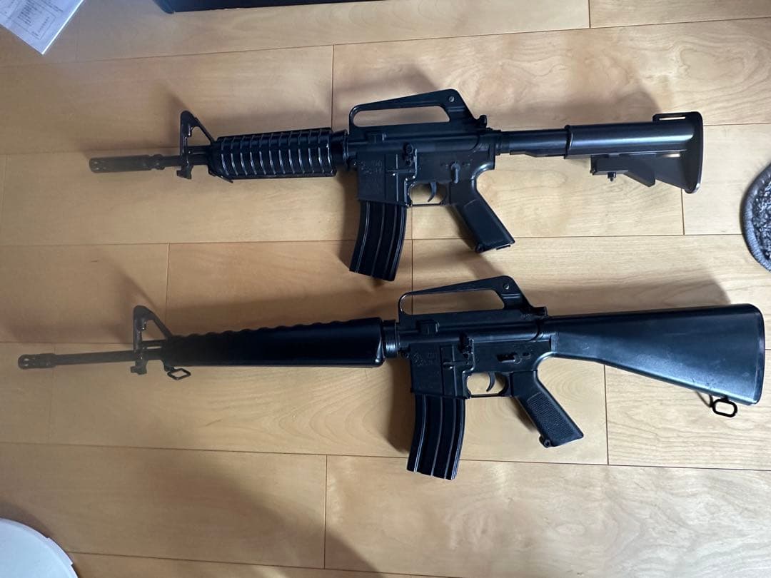 東京マルイ エアガン COLT XM177E2 、 M16A1