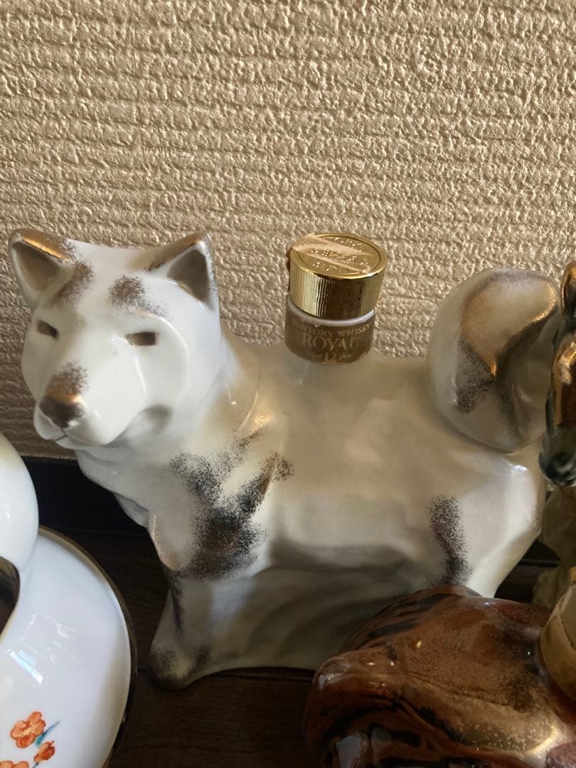 【空瓶】サントリーローヤル干支ボトル4本セット