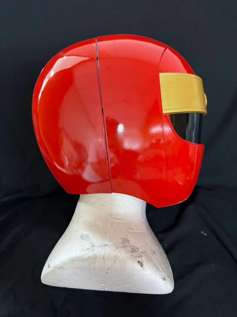 忍者戦隊 ニンジャレッド ヘルメット 1:1 コスプレ用 装着可能