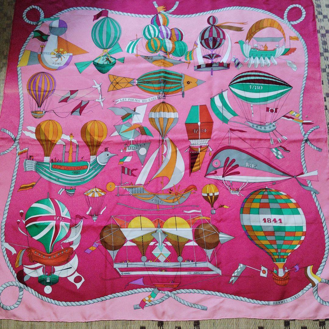 HERMÈS シルクスカーフ itk☆