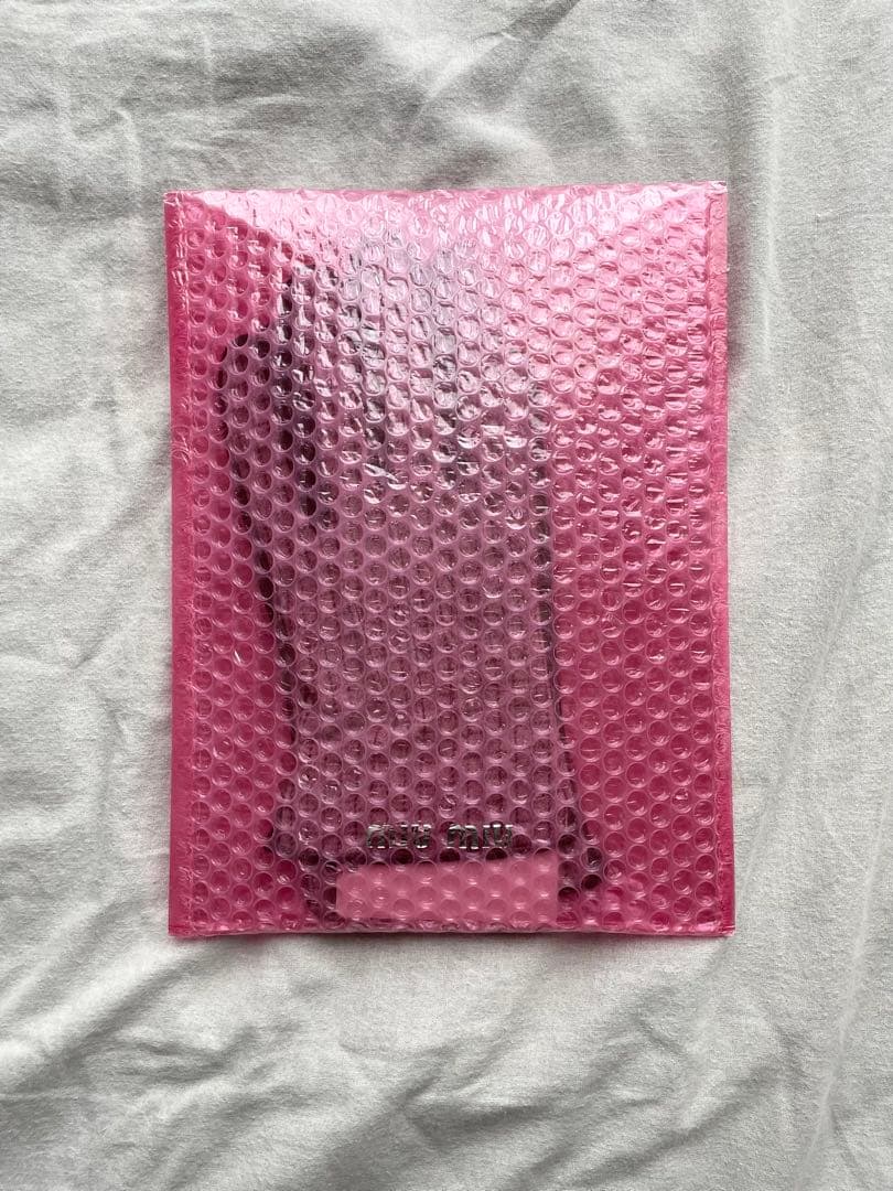 【希少・新品】miumiu 00s archive レザー グローブ 手袋