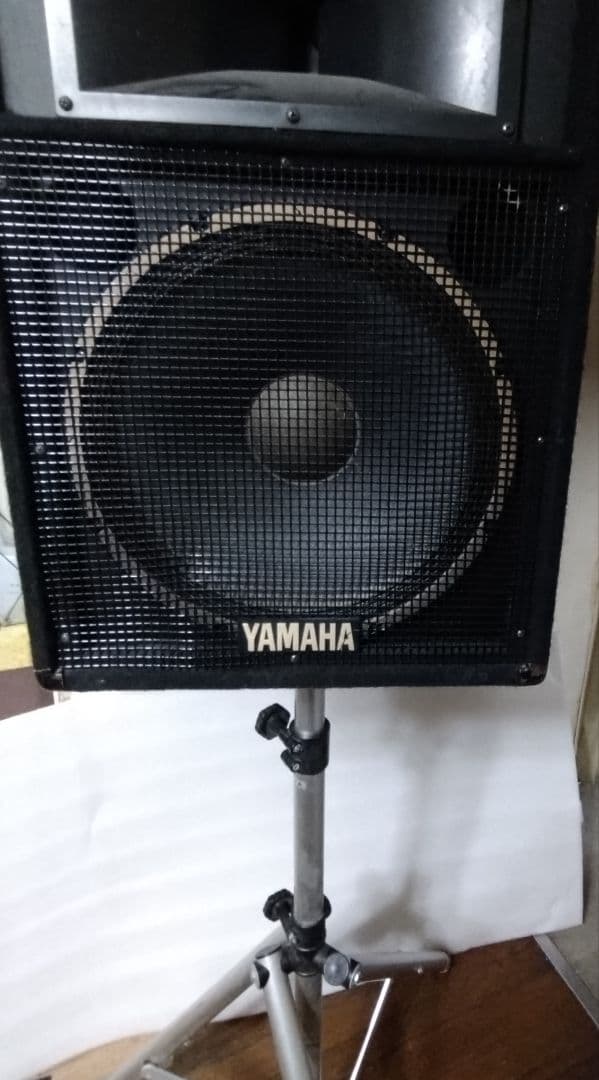 YAMAHA 38cm2WayスピーカーS115.２台セット、スタンド、ケーブル