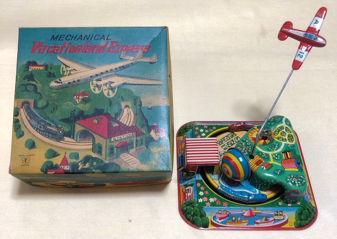メカニカル バケーションランド エクスプレス　ブリキ　おもちゃ